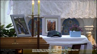 Ciaran Sheridan Carrigallen Leitrim amp Arva Cavan  Funeral Mass from Sacred Heart Church Arva [upl. by Randell745]