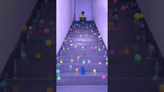 Ping Pong Ball Challenge Can You Catch The Ball In The CupFunnyfamily Partygames [upl. by Bocaj77]