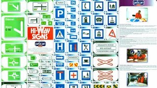 MOST IMPORTANT DRIVING LESSON 15  DVSA  DMV amp NTSA INFORMATORY TRAFFIC SIGNS amp SIGNALS FOR EXAM [upl. by Ymmas79]