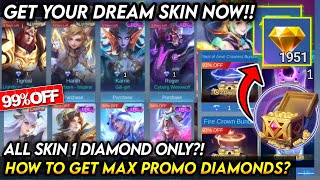 NEW GET MAX PROMO DIAMONDS HERE  PROMO DIAMOND EVENT 2024  MLBB [upl. by Jonna325]