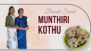 Munthiri Kothu Recipe in Tamil  Special Diwali Sweet [upl. by Frankel]