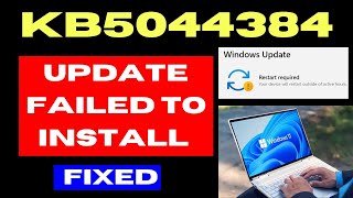 KB5044384 update version 24H2 failed to install in Windows 11 Fixed [upl. by Crain228]