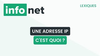 Une adresse IP cest quoi  définition aide lexique tuto explication [upl. by Lianna]