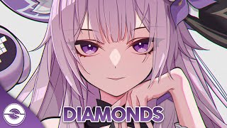 Nightcore  Diamonds Lyrics [upl. by Nattie]