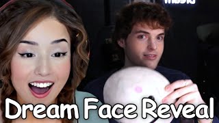 Streamers React to DREAMs Official FACE REVEAL [upl. by Boot]