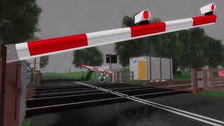 Waddington No°2 Level Crossing  North Yorkshire Roblox 06102024 [upl. by Artep644]