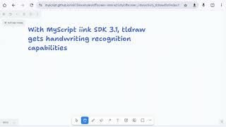 Handwriting recognition in tldraw [upl. by Falito]