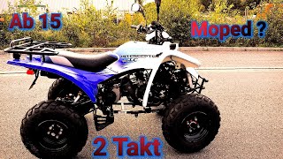 Quad Adly 50ccm  motovlog [upl. by Murdocca]