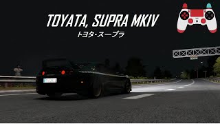 ON THE ROAD  tOYATA SUPRA MKIV AUTOMob2 [upl. by Ilek]