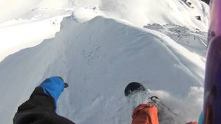 Mark Rainery Snowboarding in the Montana Backcountrymov [upl. by Del530]