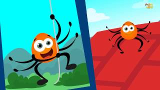 Incy Wincy Spider  Rhyme with Lyrics [upl. by Acinonrev]