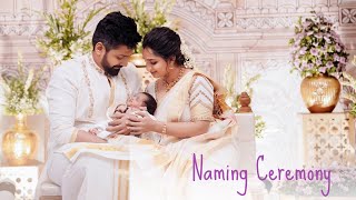 Our daughters naming ceremony 🩷  28th day  Malavika Krishnadas  Thejus Jyothi [upl. by Snoddy]