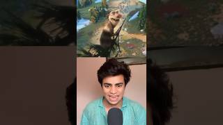 Ice age Funny Dub😁 funny dubbing iceage buck animation comedy shorts [upl. by Ariaek]