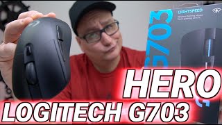 Logitech G703 HERO Review ALMOST PERFECT [upl. by Keelia]