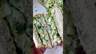 Easy Avocado Egg Salad Sandwich Shorts [upl. by Horner]