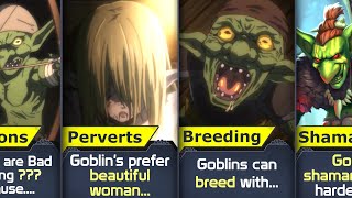 HIDDEN FACTS ABOUT GOBLINS FROM GOBLIN SLAYER  THAT YOU WONT LEARN ANYWHERE ELSE [upl. by Nwahsram]