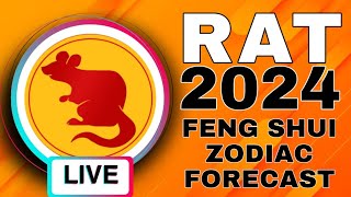 RAT 2024 FENG SHUI ZODIAC FORECAST  LIVE [upl. by Patrica300]