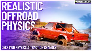 FiveM Script  Realistic offroad physics Standalone ESX QBCore  KuzQuality [upl. by Annawat578]