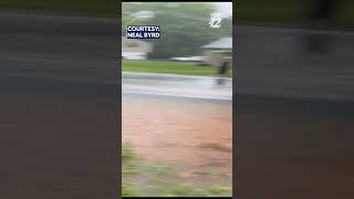 Intense flooding in Pfafftown [upl. by Pudendas]