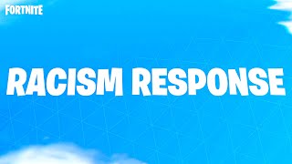 Fortnite Responds to Racism [upl. by Hach]