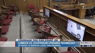 Lubbock County Courthouse upgrades technology used for legal proceedings [upl. by Icken609]