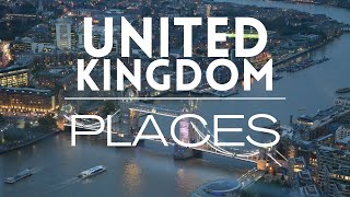 10 Best Places to Visit in UK  Travel Video [upl. by Norreg625]