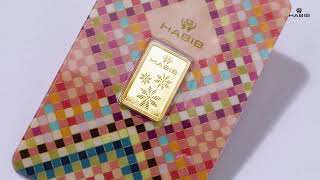 HABIB Introducing the latest 9999 Gold Bar design from HABIB [upl. by Tory]