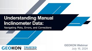 Understanding Manual Inclinometer Data [upl. by Maximilianus395]