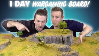 We made this EPIC Wargaming Table in 1 DAY [upl. by Lavella374]