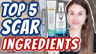 TOP 5 INGREDIENTS FOR SCARS Dr Dray [upl. by Bowles67]