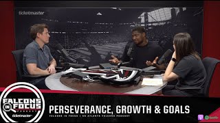 Calais Campbell discusses NFL longevity  Falcons in Focus Podcast [upl. by Freddi]