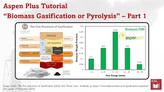 Aspen Plus  Lignocellulosic Biomass Gasification Part 1 [upl. by Ardy]