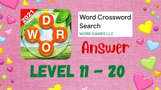 Word Crossword Search  Level 1120  TUTORIAL  ANSWER wordcrosswordsearch tutorial answer [upl. by Musser929]