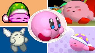 Evolution of Kirby Deaths amp Game Overs 1991  2018 [upl. by Sunshine]