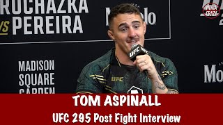 Full Tom Aspinall UFC 295 Post Fight Press Conference [upl. by Nahtnamas]