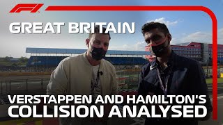 Verstappen And Hamiltons Collision Analysed  2021 British Grand Prix [upl. by Joris]