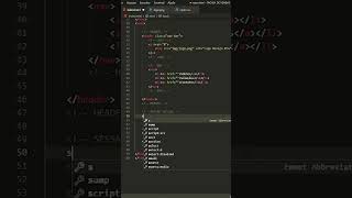 Tutorial HTML e CSS  Criando Sessão com EMMET [upl. by Kerianne]