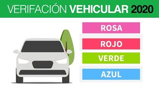 Verificación vehicular 2020 ¿Cómo sacar cita y cuánto costará [upl. by Nitsugua178]