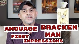 Amouage Bracken Man First Impressions Review 🌱 🌿 ☘ 🍀 [upl. by Gardas]