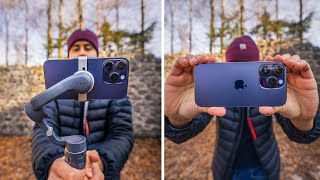 Gimbal vs Handheld – Do you need a Mobile Gimbal [upl. by Shamus12]