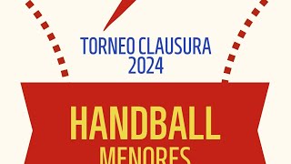 REGATAS VS TUPUNGATO MENORES TORNEO CLAUSURA 2024  1tiempo [upl. by Aciretnahs]