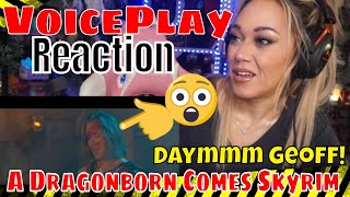 First Time Reaction A dragonborn Comes Skyrim VoicePlay  VoicePlay Reactions New [upl. by Naitsabes]