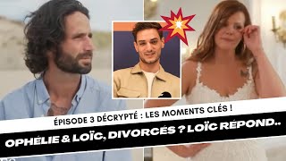 Mariés au premier regard ÉPISODE 3  Loïc face au divorce Grossophobie dAlice Flo proche de Tracy [upl. by Eleynad315]