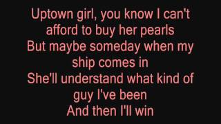 Uptown Girl Westlife Lyrics [upl. by Sang]