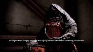 Mass Effect 2  Krogan Pep Talk [upl. by Morice716]