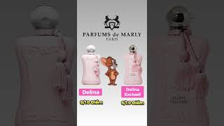 Parfums de Marly Delina vs Delina Exclusif reviewnuochoa fragrance nuochoa perfume shorts [upl. by Zigmund]