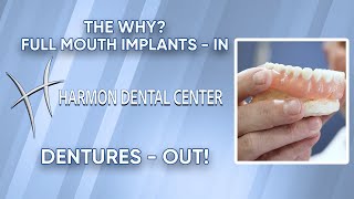 The Why Full Mouth Implants  IN Dentures  Out [upl. by Pierro]