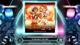 SDVX Ambivalent Vermilia MXM 19 譜面確認 [upl. by Nickolas]