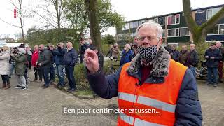 Het vikingschip van Coos eindelijk te water Eerbetoon aan geschiedenis van Dorestad RTV Utrecht [upl. by Tteraj]