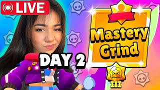 Grinding my 27th Mastery Day 2  Brawl Stars [upl. by Sinnylg]